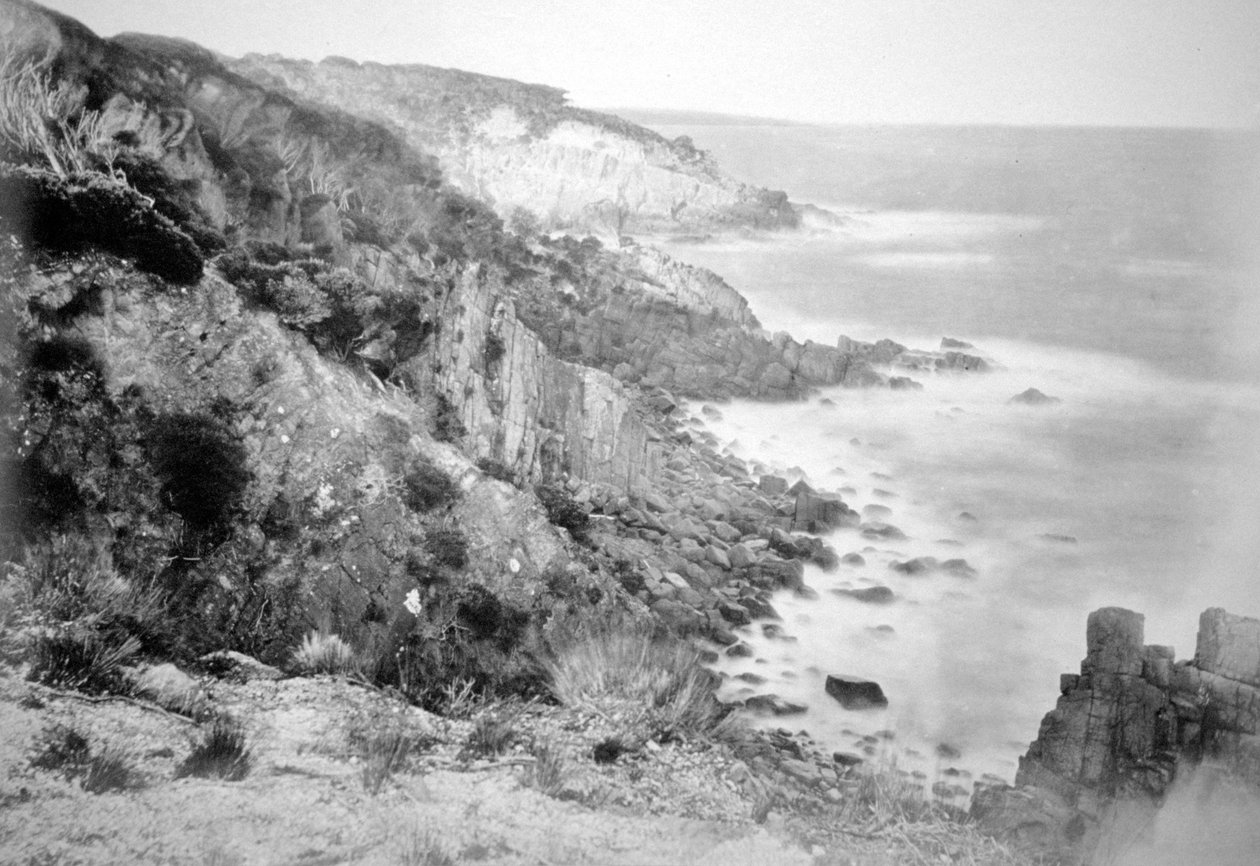 Port Jackson körüli part, Új-Dél-Wales, Ausztrália, 1885 alkotó: Unbekannt