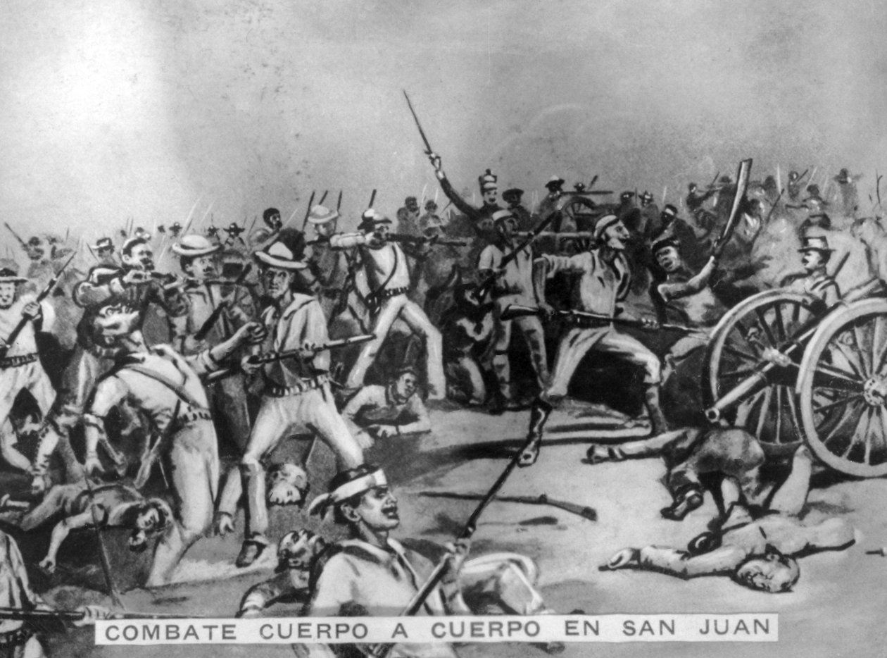 A San Juan-i harc, 1898, 1920-as évek alkotó: Unbekannt