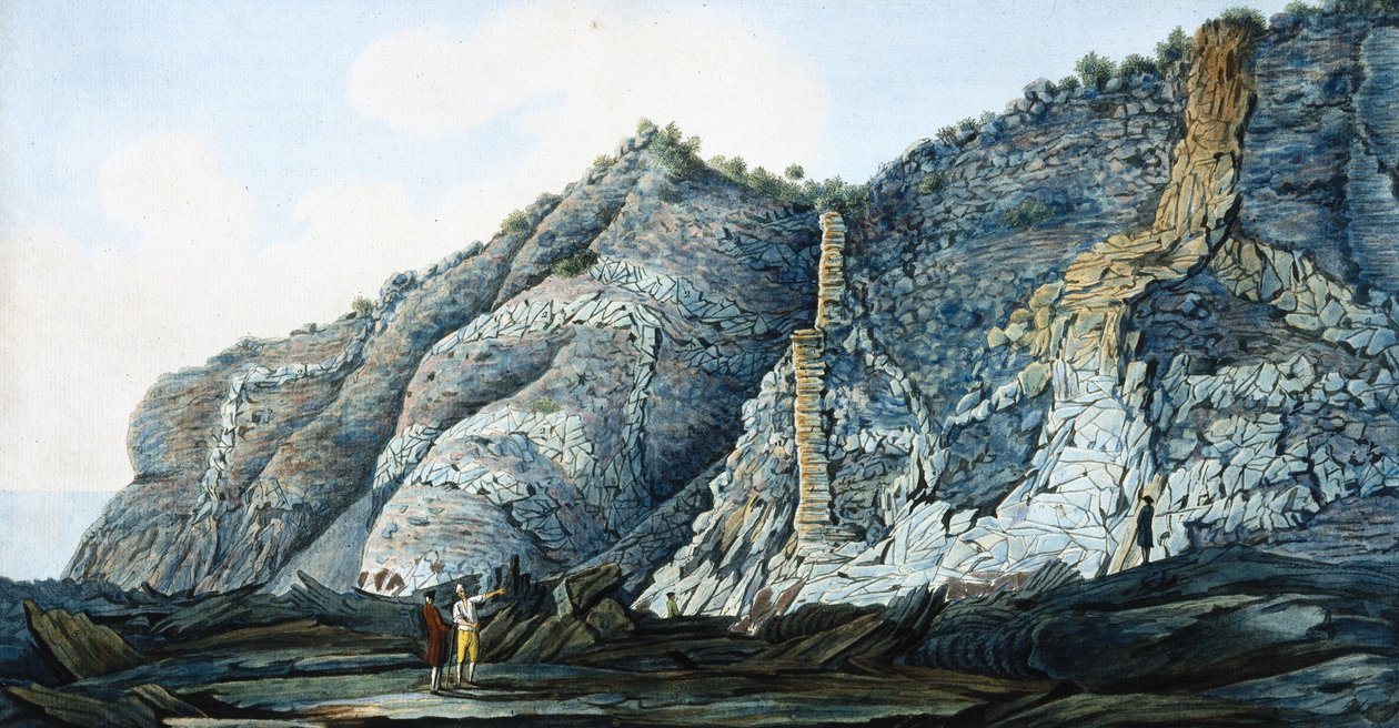 A Somma-hegy kúpja, Nápolyi Királyság, 1776 alkotó: Unbekannt