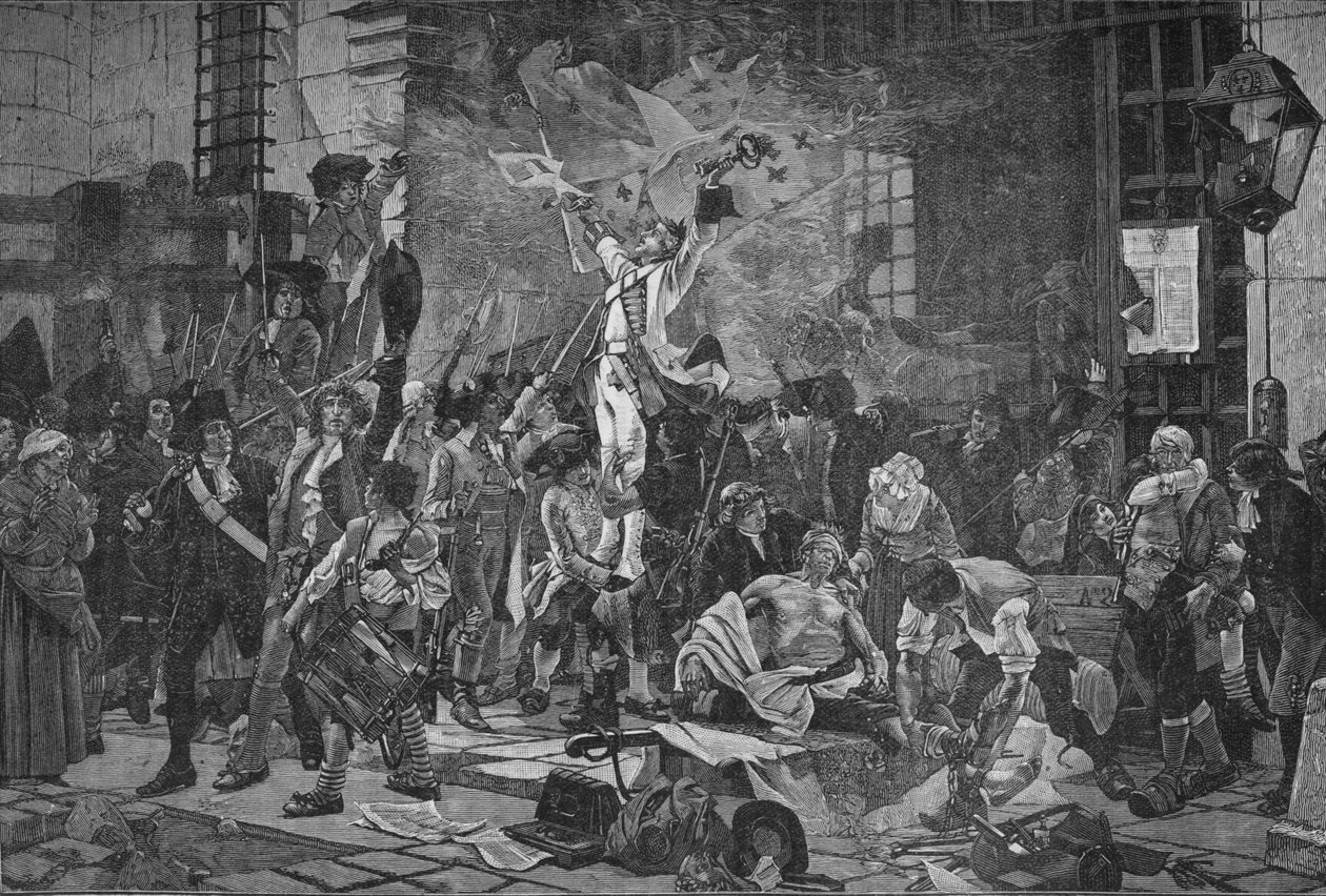 A Bastille hódítói, 1789-1905. alkotó: Unbekannt