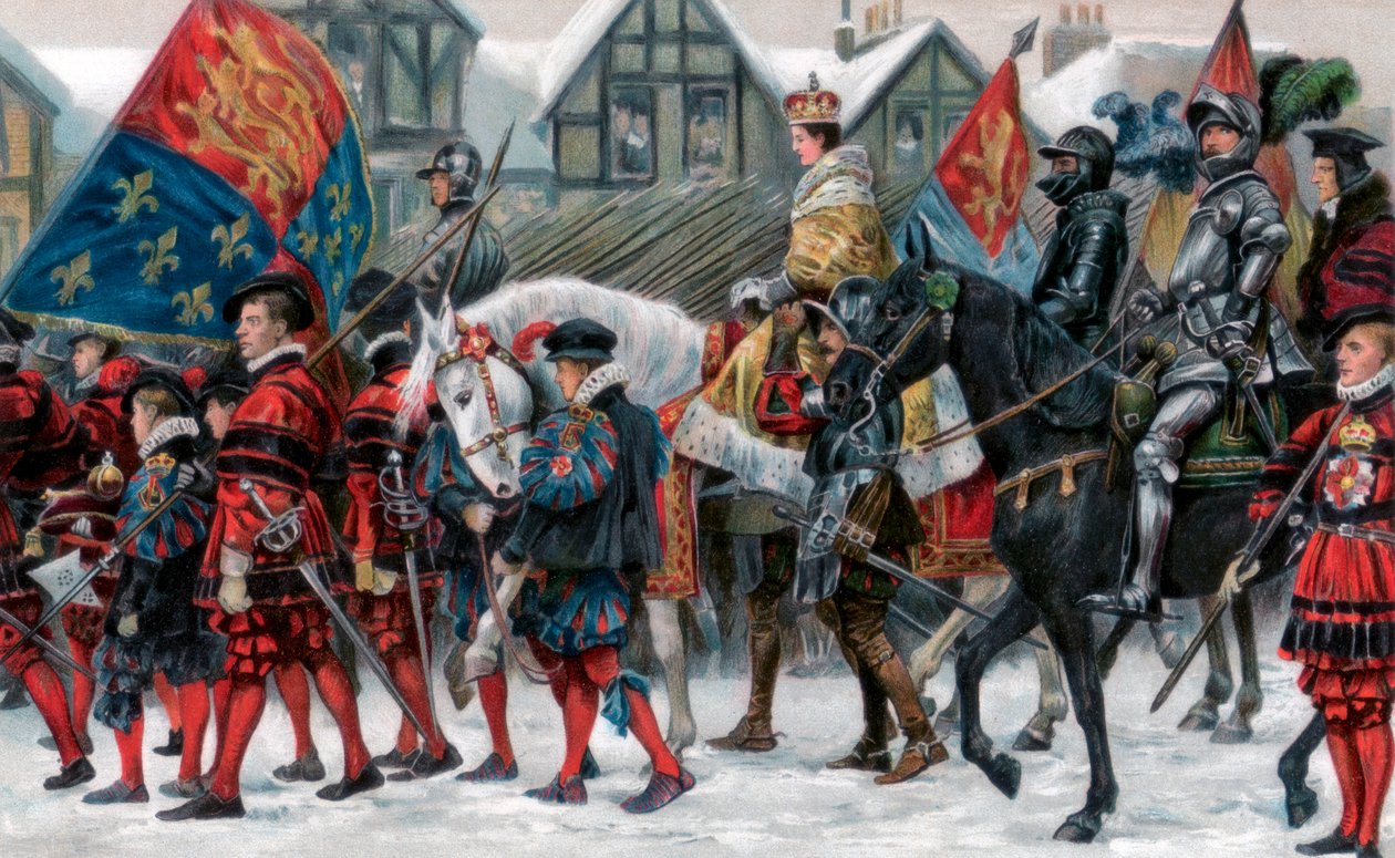 VI. Edward koronázása, 1547. február 20., 1902 alkotó: Unbekannt