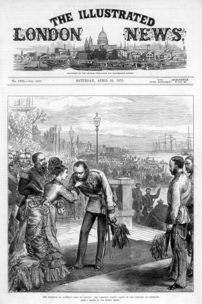 A The Illustrated London News címlapja, 1875. április 24 alkotó: Unbekannt