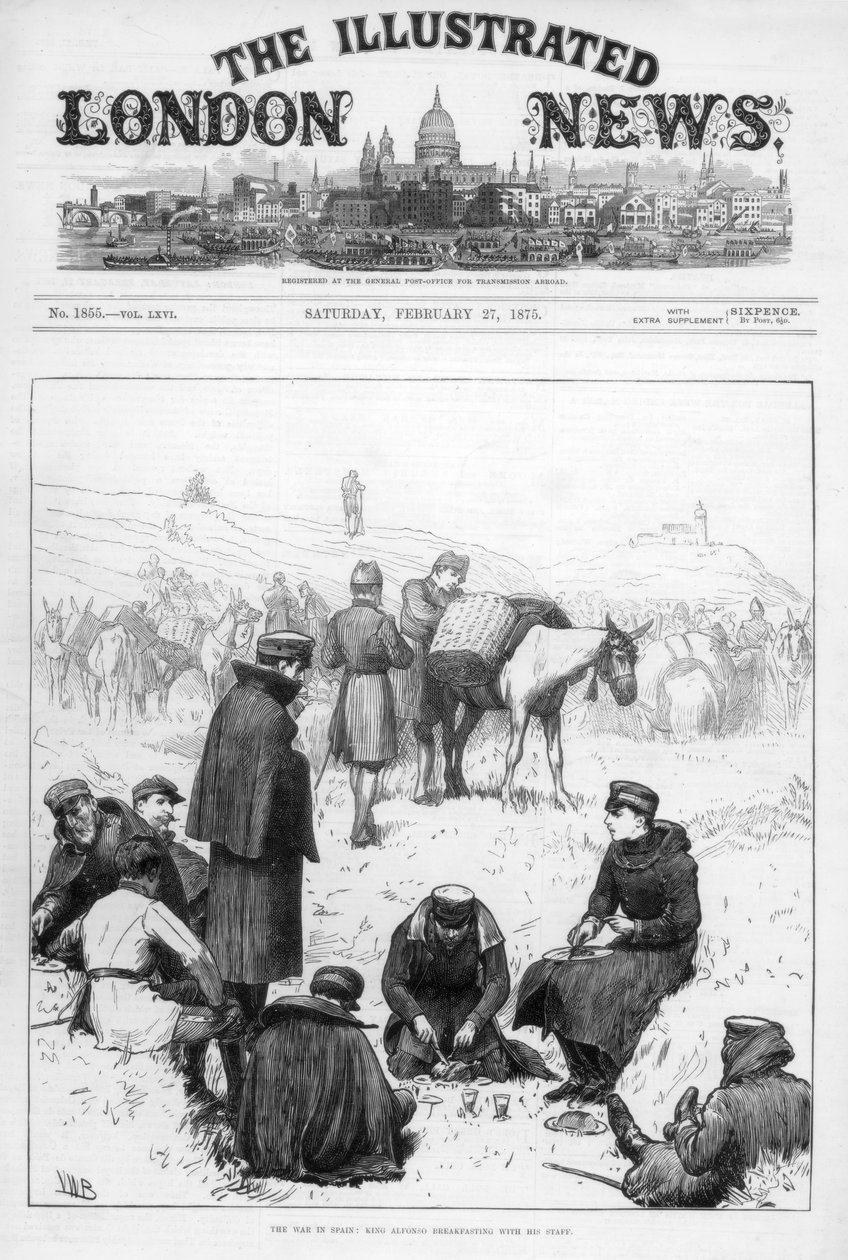 A The Illustrated London News címlapja, 1875. február 27 alkotó: Unbekannt