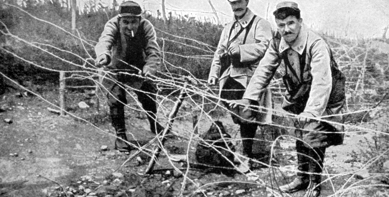 Carency védelme, Franciaország, 1915 alkotó: Unbekannt