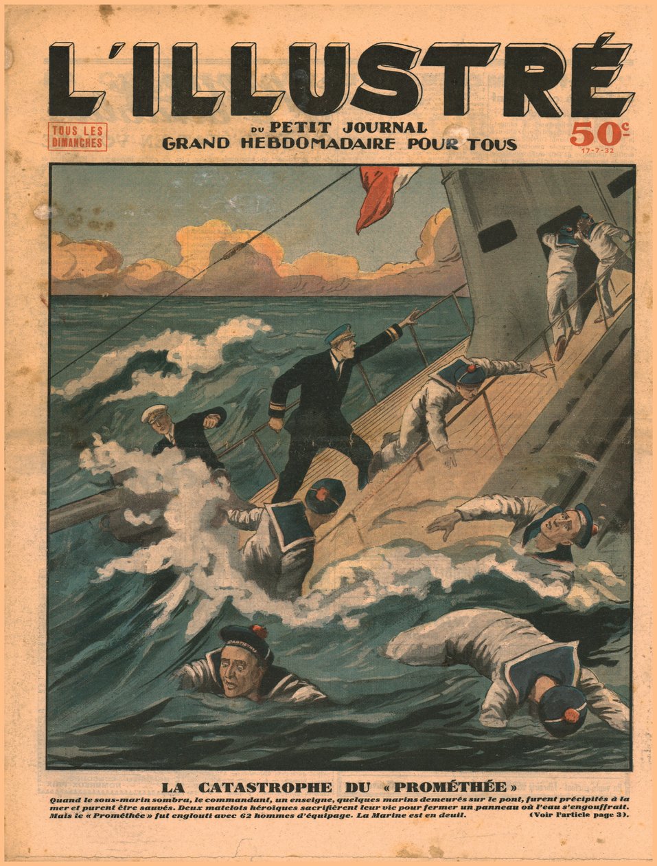 A Prométhée katasztrófája, 1932. alkotó: Unbekannt