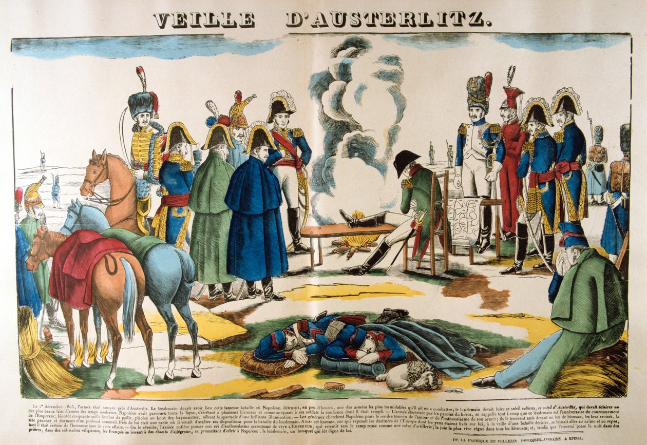 Austerlitz előestéje, 1805. december 1., XIX alkotó: Unbekannt