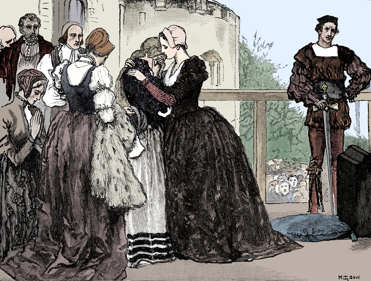 Boleyn Anne kivégzése, 1536 alkotó: Unbekannt