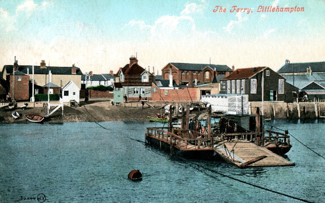 A komp Littlehamptonban, West Sussexben, 1907 alkotó: Unbekannt