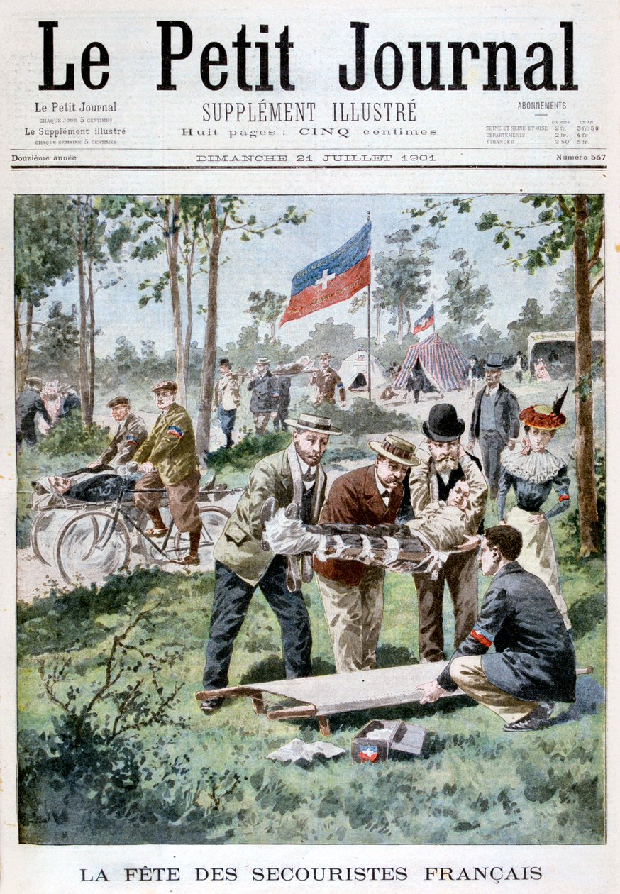 Az elsősegélynyújtók ünnepe, 1901 alkotó: Unbekannt
