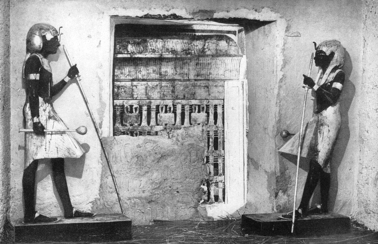 Az első pillantás Tutanhamon sírjára, Egyiptom, 1933-1934 alkotó: Unbekannt