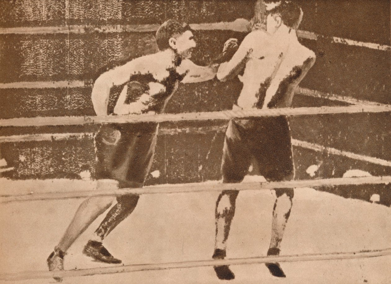Az első vezeték nélküli fényképeket Amerikából vagy Angliából szeptember 25-én küldték el. - Dempsey v. Tunn alkotó: Unbekannt