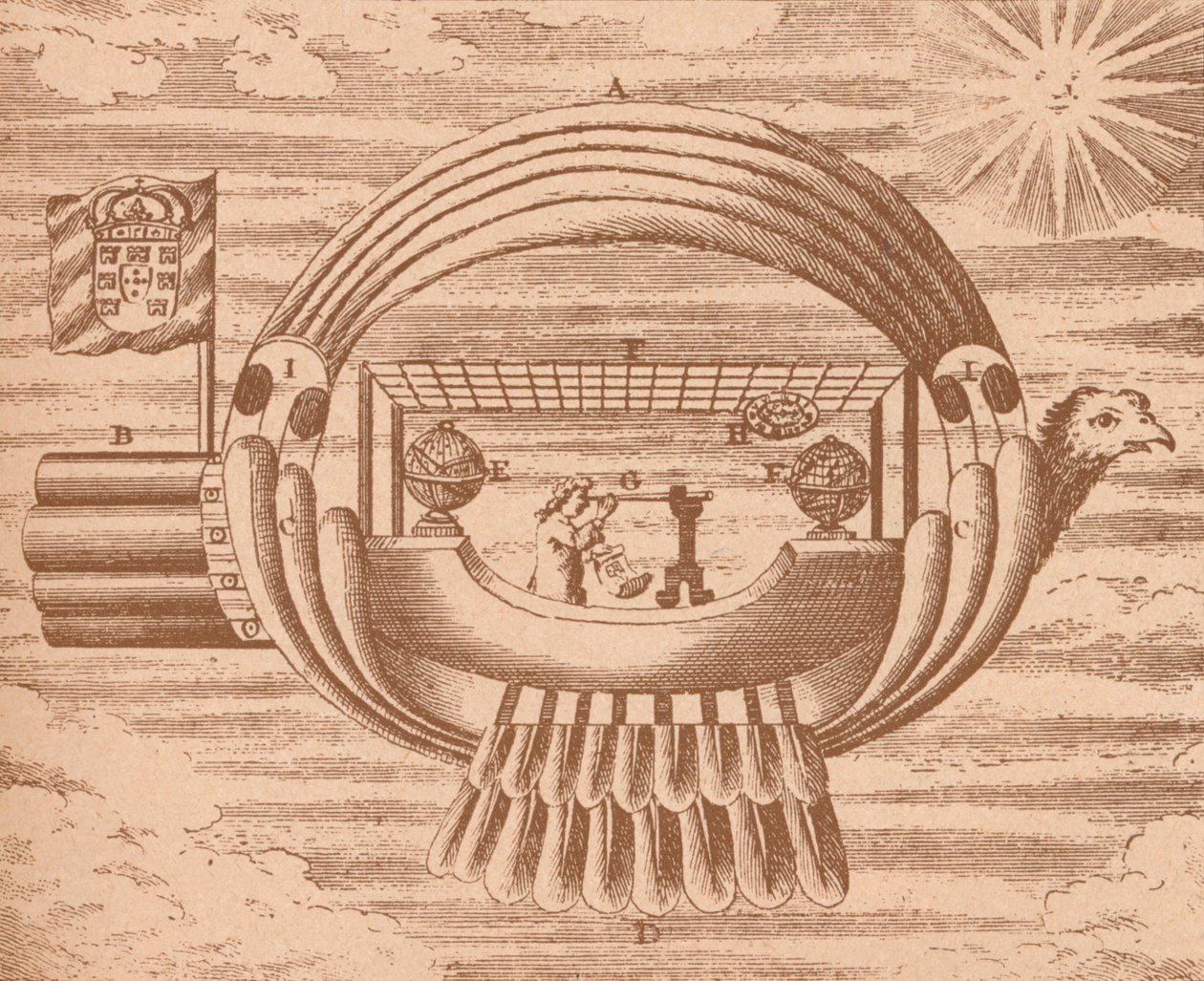 A repülő hajó, c1709 1919 alkotó: Unbekannt