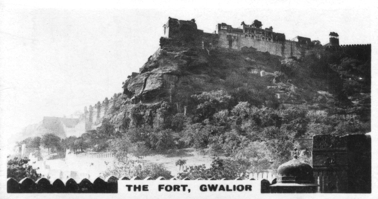 Az erőd, Gwalior, Madhya Pradesh, India, 1925 alkotó: Unbekannt