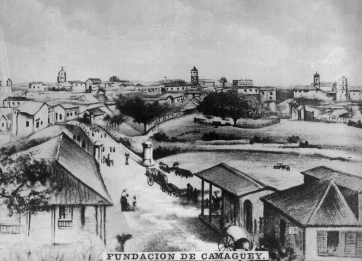 A kubai Camagüey alapítása, 1910 alkotó: Unbekannt