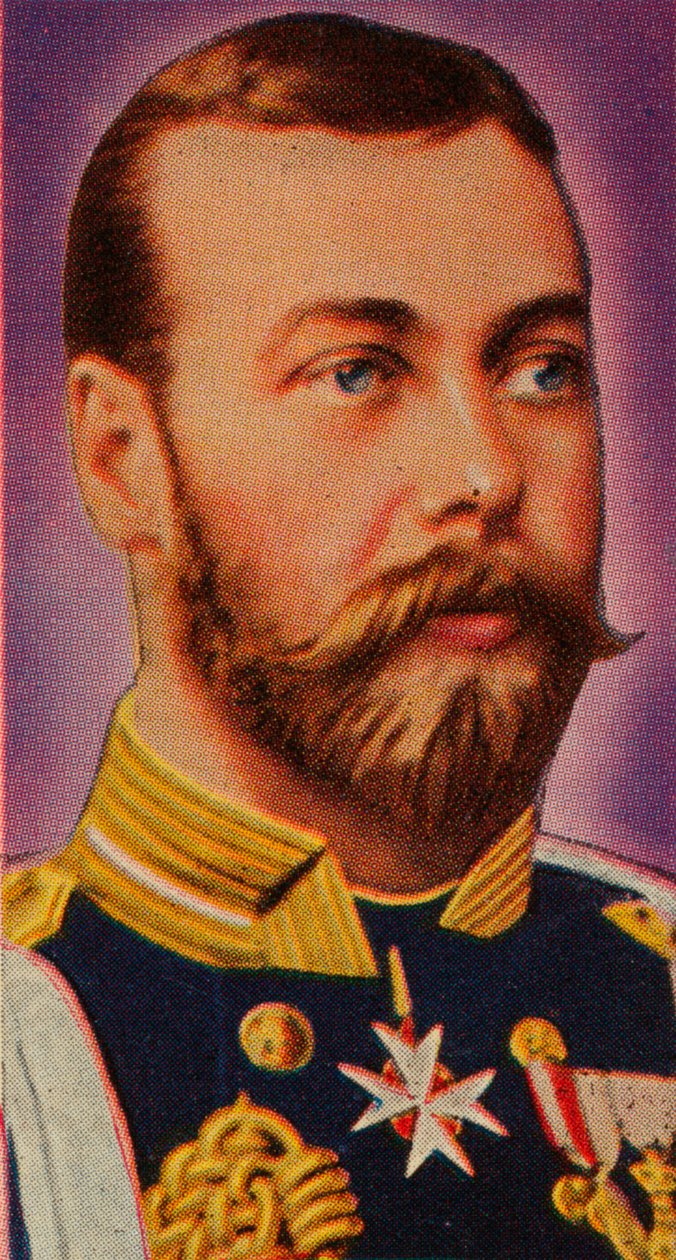 A leendő V. György király az esküvőjén, 1893 1935 alkotó: Unbekannt