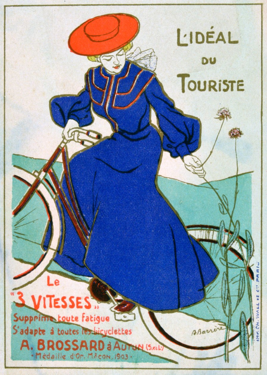 Az ideális turistakerékpár, Brossard, 3 sebességes, 1903 alkotó: Unbekannt