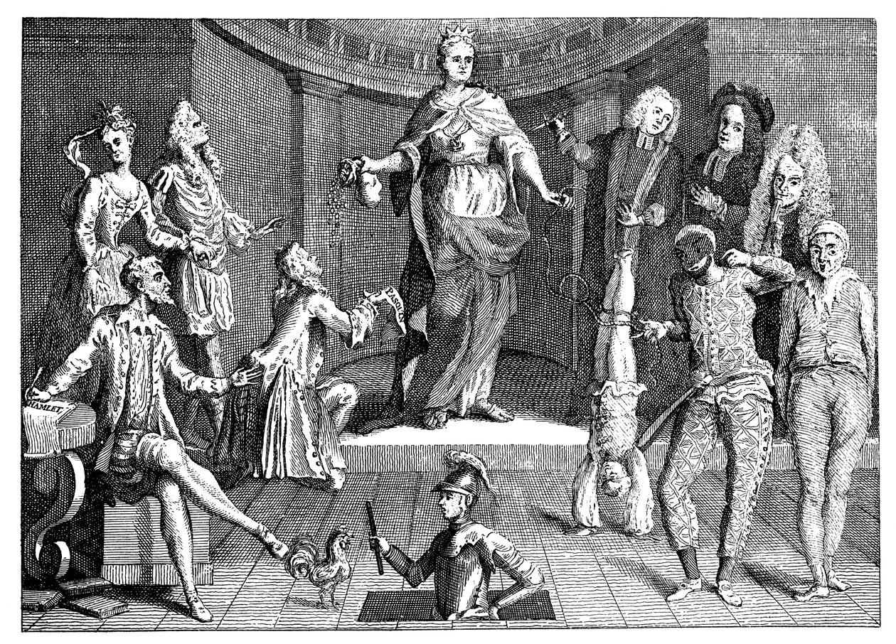 A Queens Common Sense ítélete, 1736 alkotó: Unbekannt