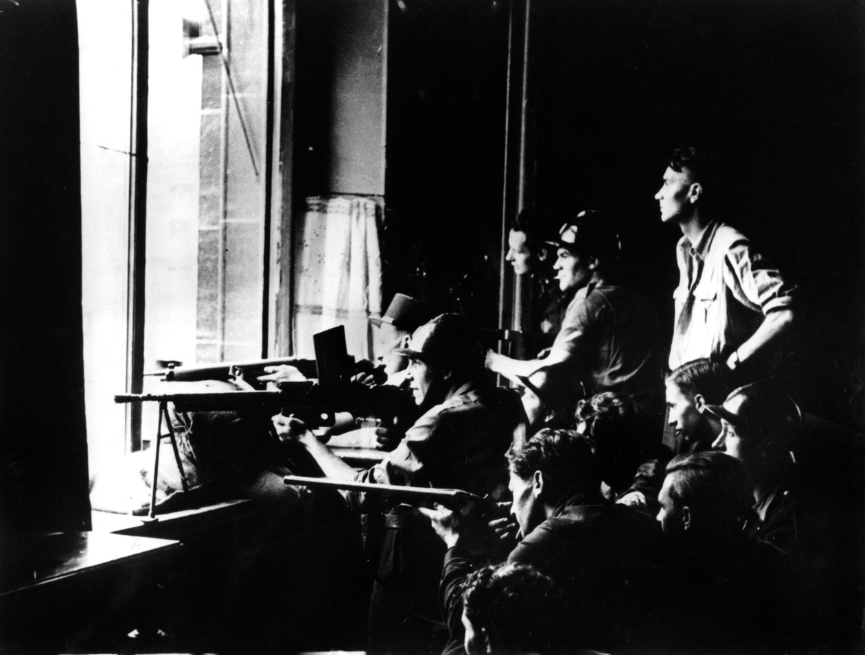 Párizs felszabadítása, 1944. augusztus alkotó: Unbekannt