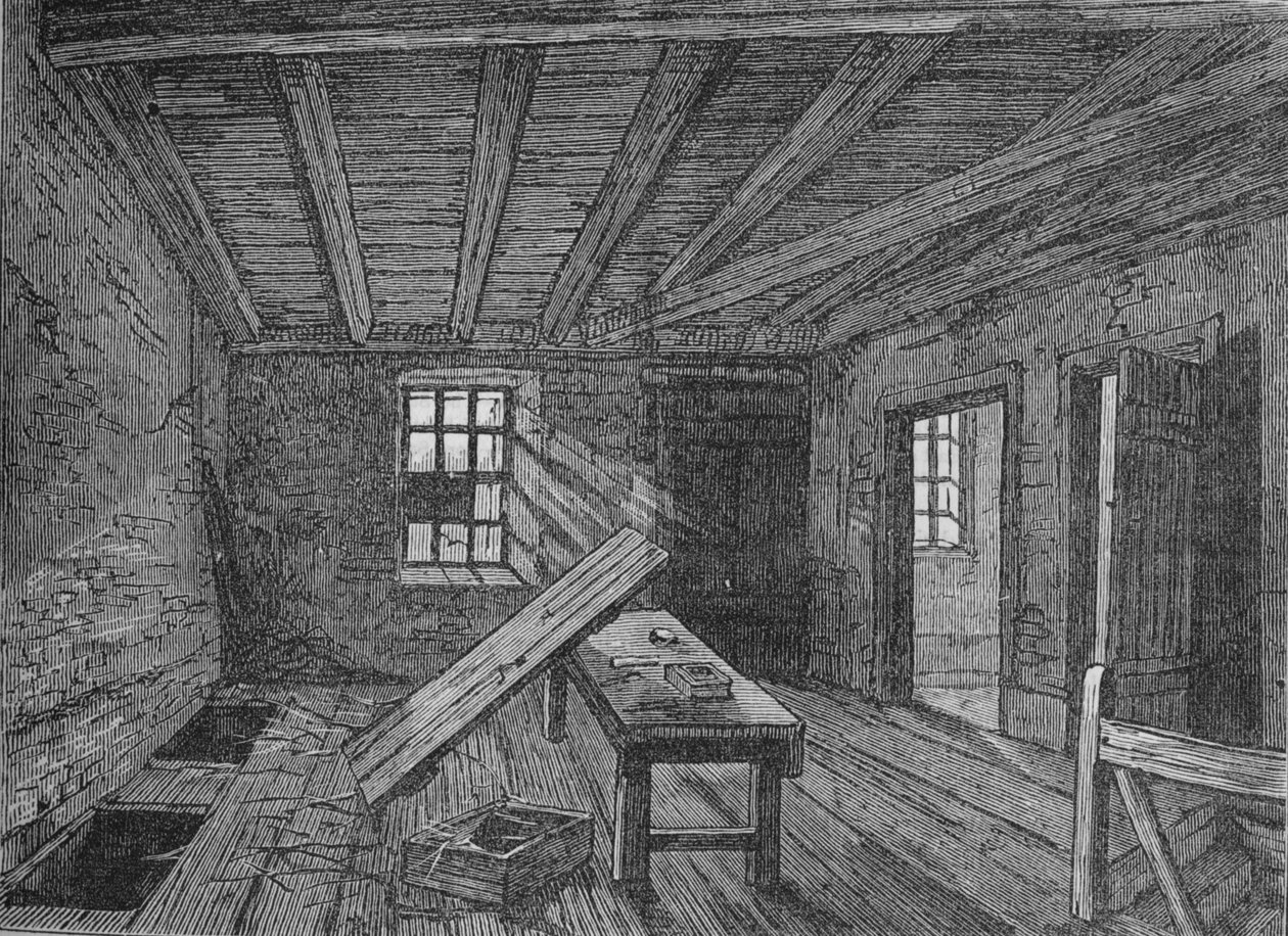 A Cato Street Conspirators által használt padlás, London, 1820 1878 alkotó: Unbekannt