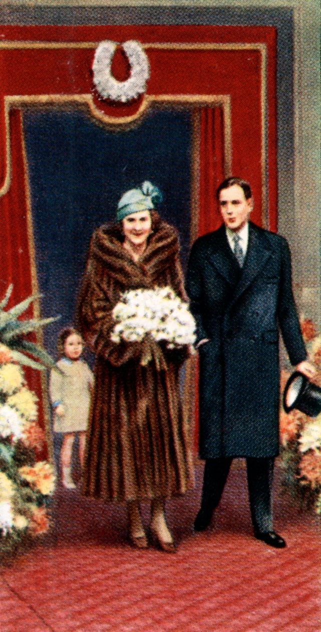 Kent hercegének és hercegnőjének házassága, 1934. november, 1935 alkotó: Unbekannt