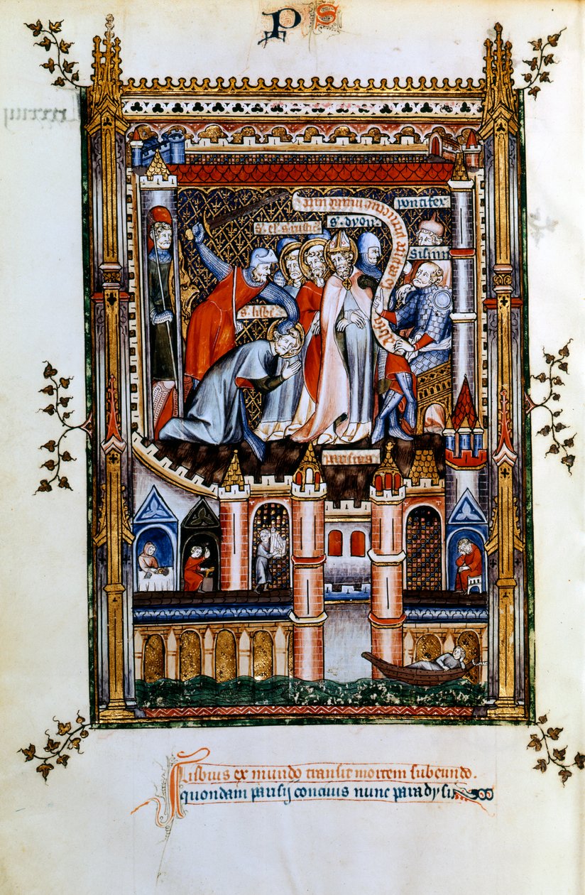 Lisbius mártíromsága, 1317 alkotó: Unbekannt