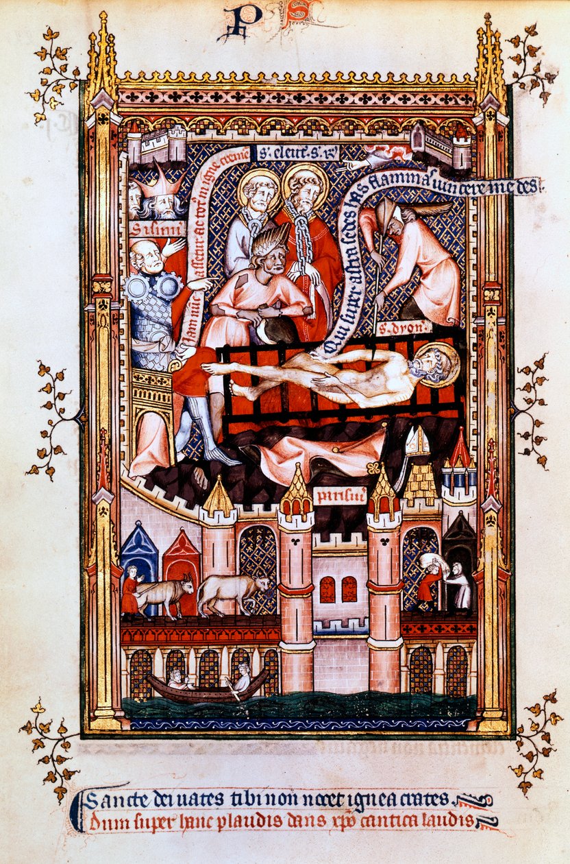 Szent Dénes mártíromsága, 1317 alkotó: Unbekannt