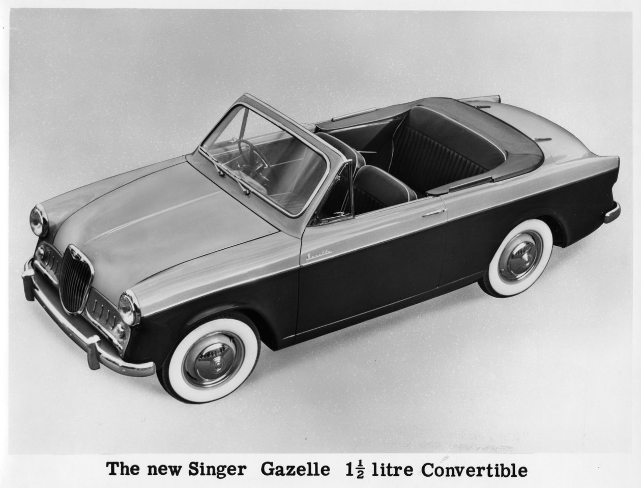 Az új Singer Gazelle 1,5 literes kabrió, c1956-c1958 alkotó: Unbekannt
