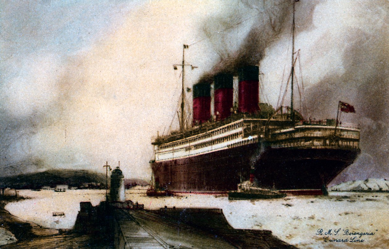 Az RMS Berengaria óceánjáró, XX. század alkotó: Unbekannt