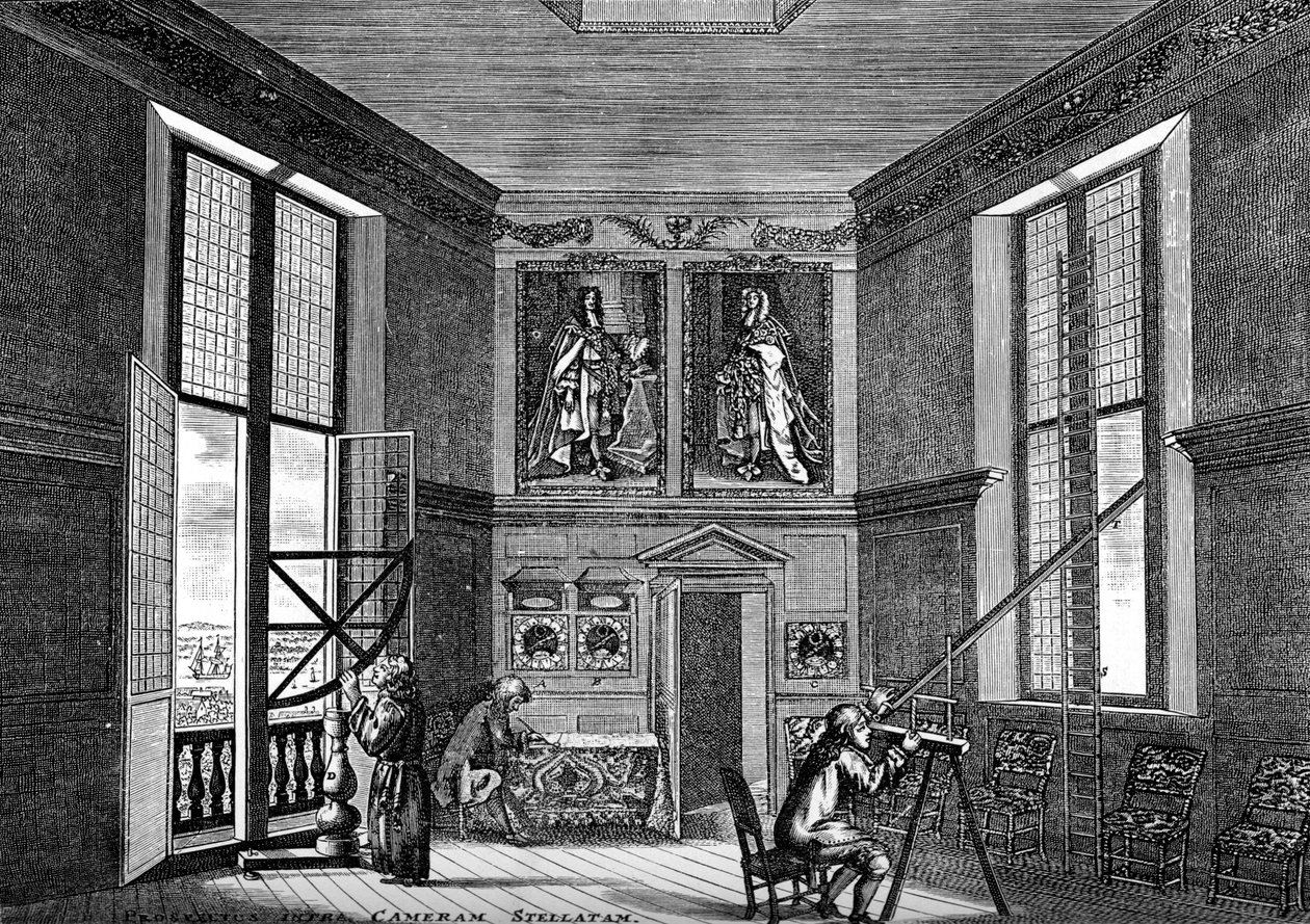 A régi kilátó, Greenwich, 17. század vége, 1893 alkotó: Unbekannt