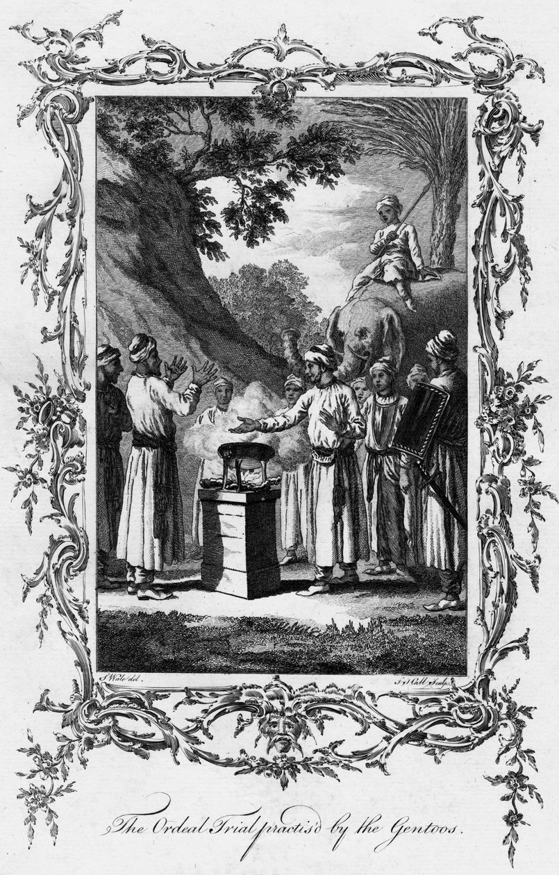 A gentoook megpróbáltatása, 1770 alkotó: Unbekannt