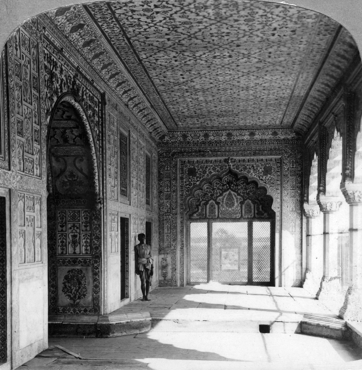 Rang Mahal palotája, a mogul királynő királyi rezidenciája, Delhi, India, 1900-as évek alkotó: Unbekannt