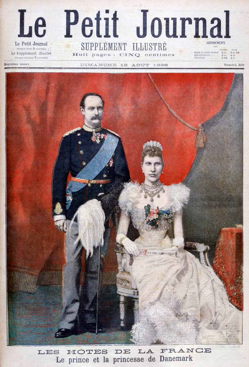 Dánia hercege és hercegnője, 1896 alkotó: Unbekannt