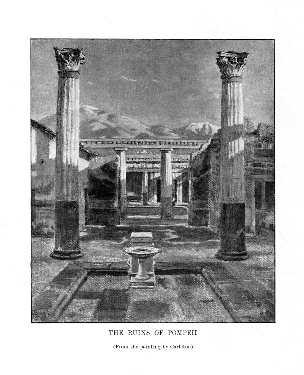 Pompeii romjai, Olaszország, 19. század alkotó: Unbekannt
