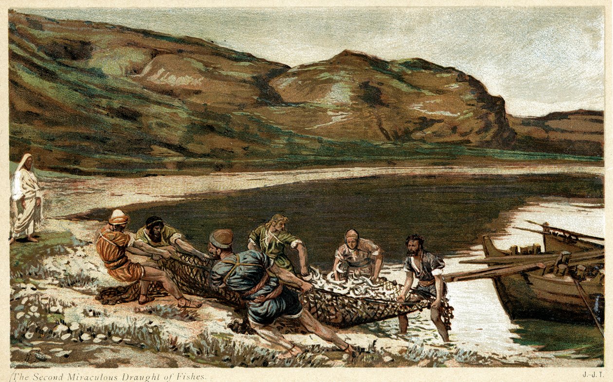A halak második csodája, c1890 alkotó: Unbekannt