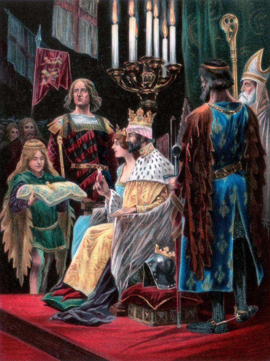 II. Edward második áldozata, Westminster, 1308. február 25., 1902. alkotó: Unbekannt