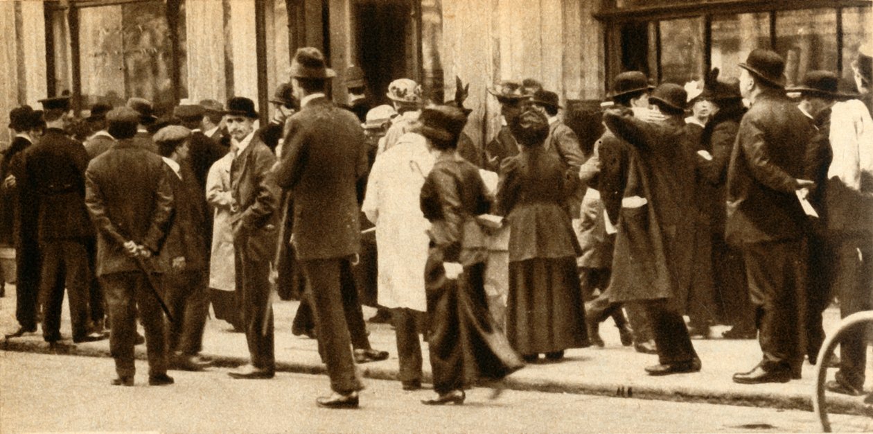 A Lusitania elsüllyedése, 1915. május, 1933. alkotó: Unbekannt