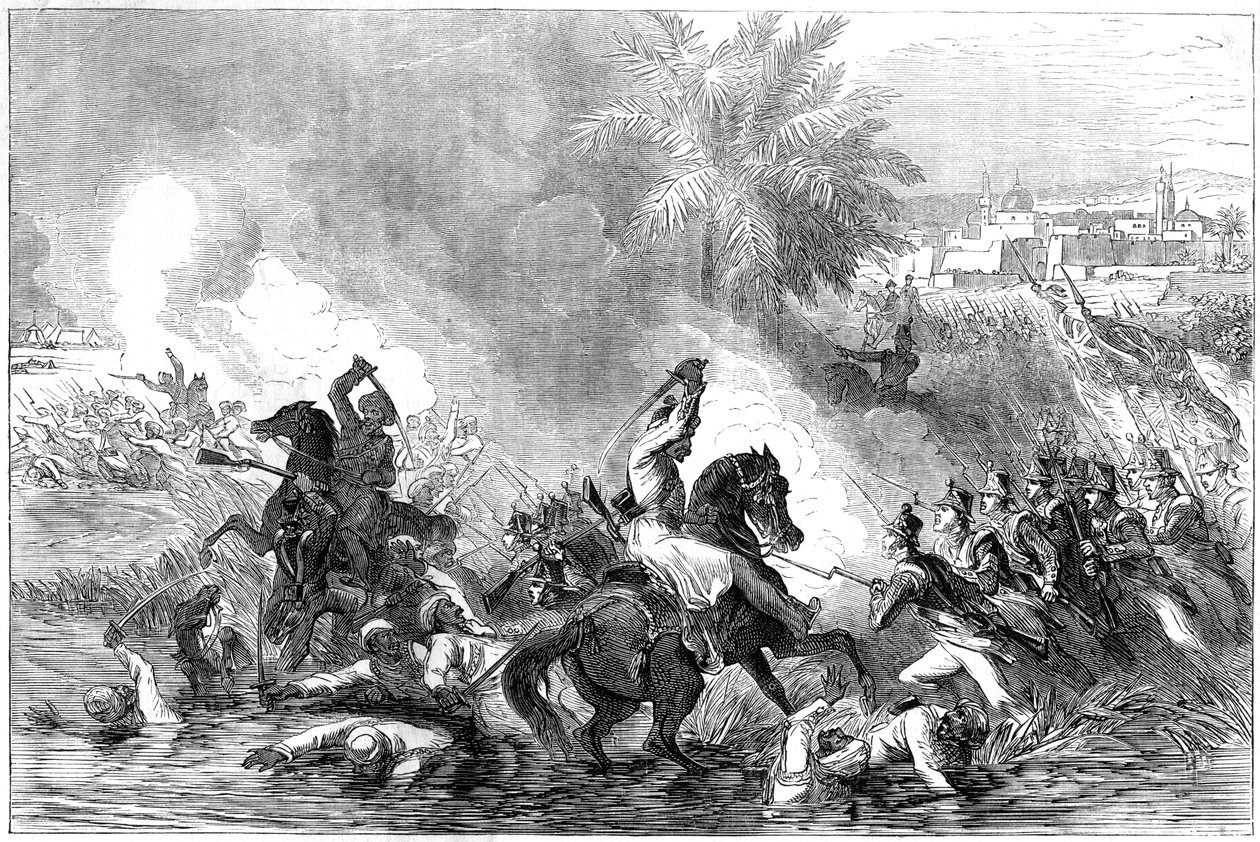Az afganisztáni dzsalalabádi helyőrség bevetése, 1842 alkotó: Unbekannt