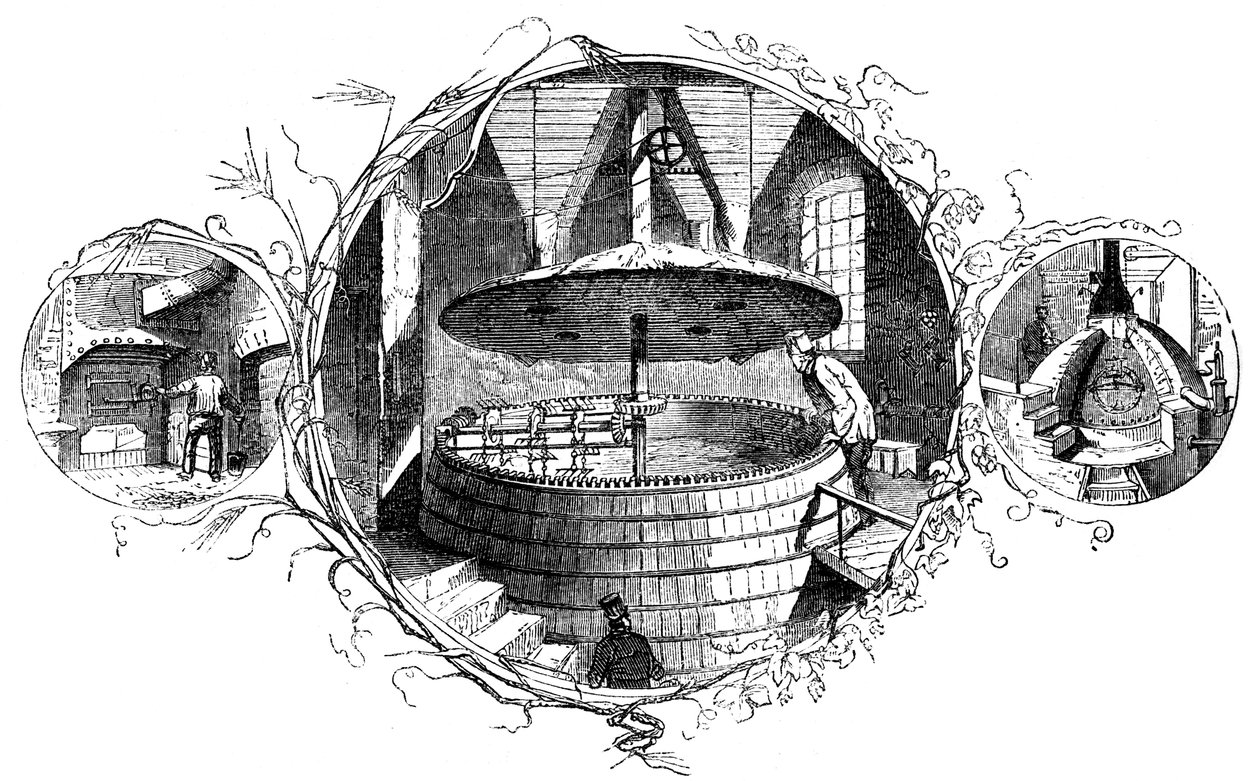 A kőlyuk, a cefre és a réz, 1886 alkotó: Unbekannt