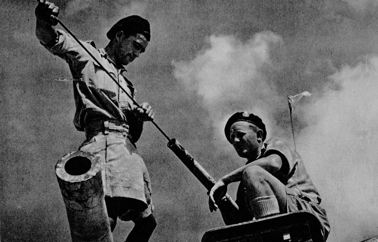 A harckocsizók felkészülnek..., 1942 1944 alkotó: Unbekannt