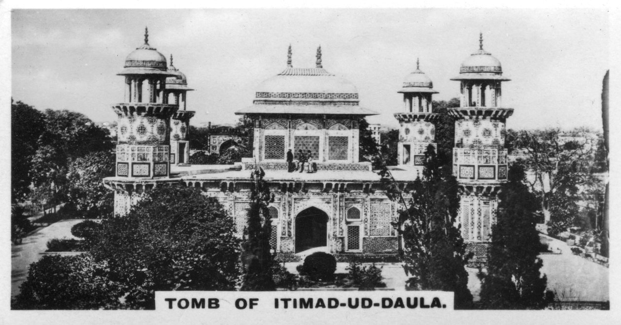 Itimad-Ud-Daula sírja, Agra, India, 1925 alkotó: Unbekannt