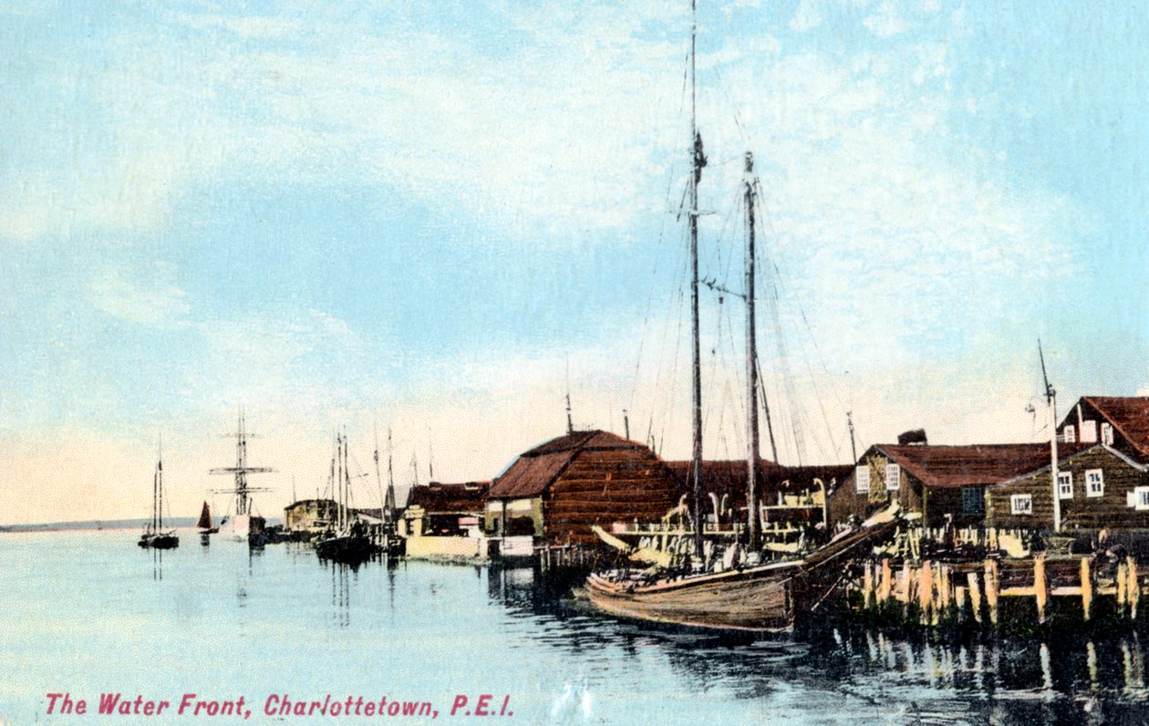 Vízpart, Charlottetown, Prince Edward Island, Kanada, 1900-as évek alkotó: Unbekannt