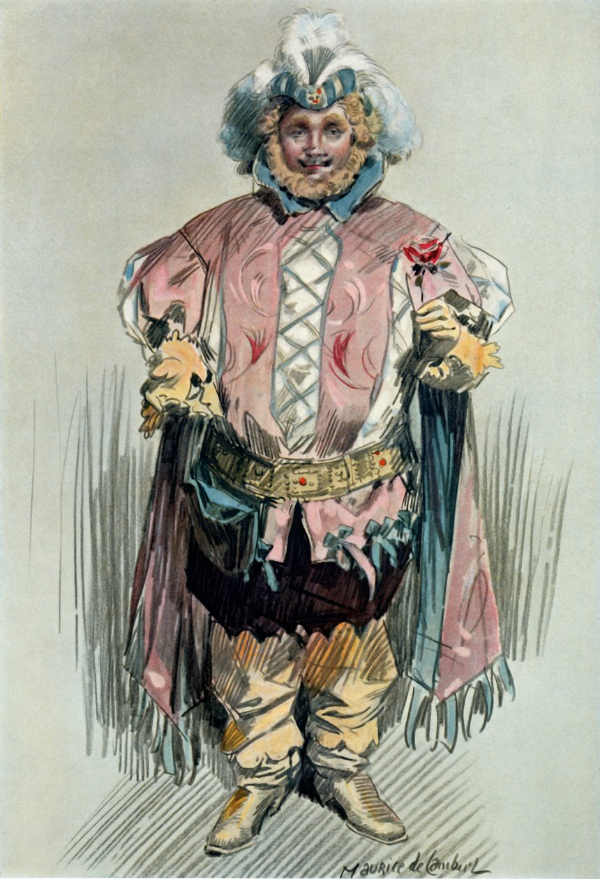 Theater De La Porte-Saint-Martin - Falstaff - Falstaff. - M. Clerget, 1904. alkotó: Unbekannt