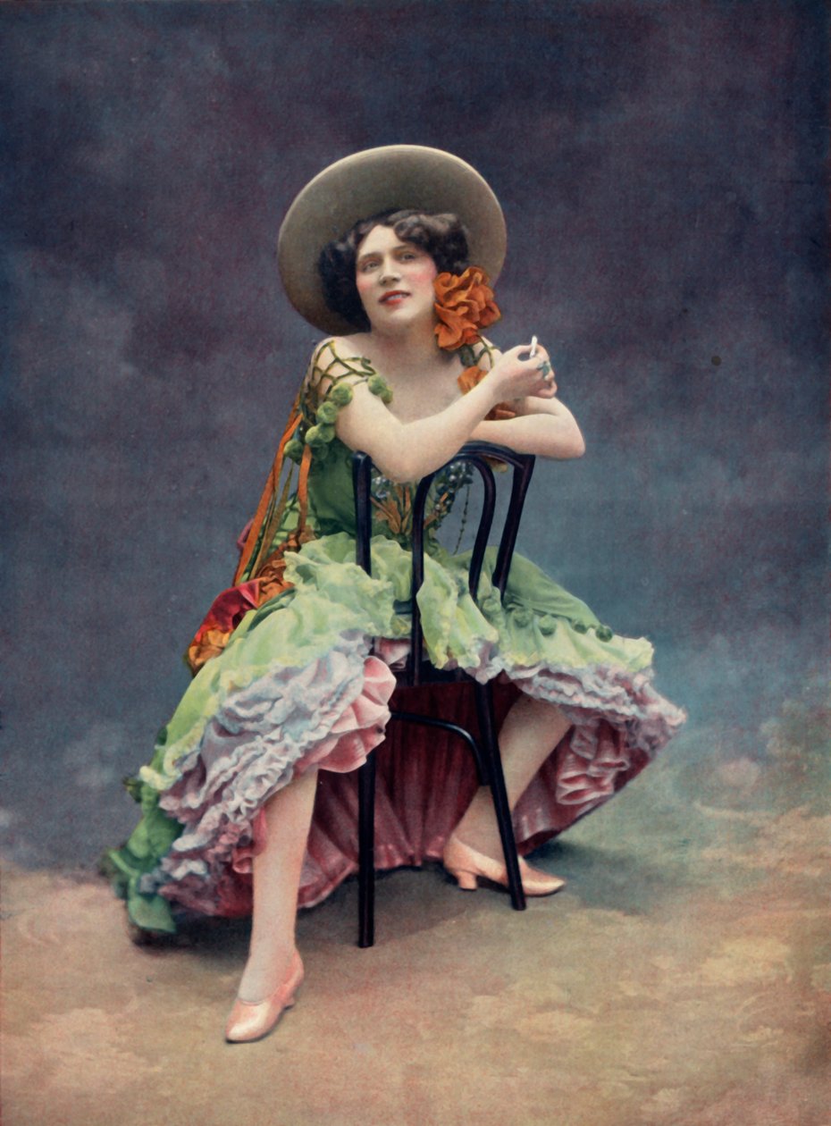 Varieté Színház. - Paris Aux Varietes - Otero - Miss. Lise Berty, 1904. alkotó: Unbekannt