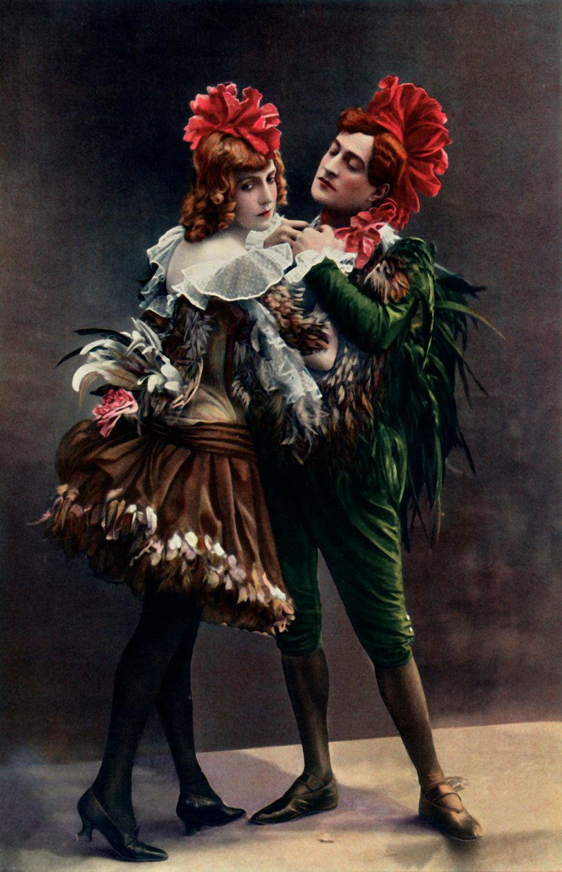 Varieté Színház. - Paris Aux Varietes, 1904. alkotó: Unbekannt