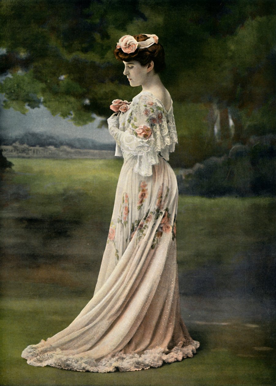Theatre Du Vaudeville. - LEsboufe - Suzanne Despres, Mrs. Richter-Mrs. Belgrand szerepe, 1904. alkotó: Unbekannt