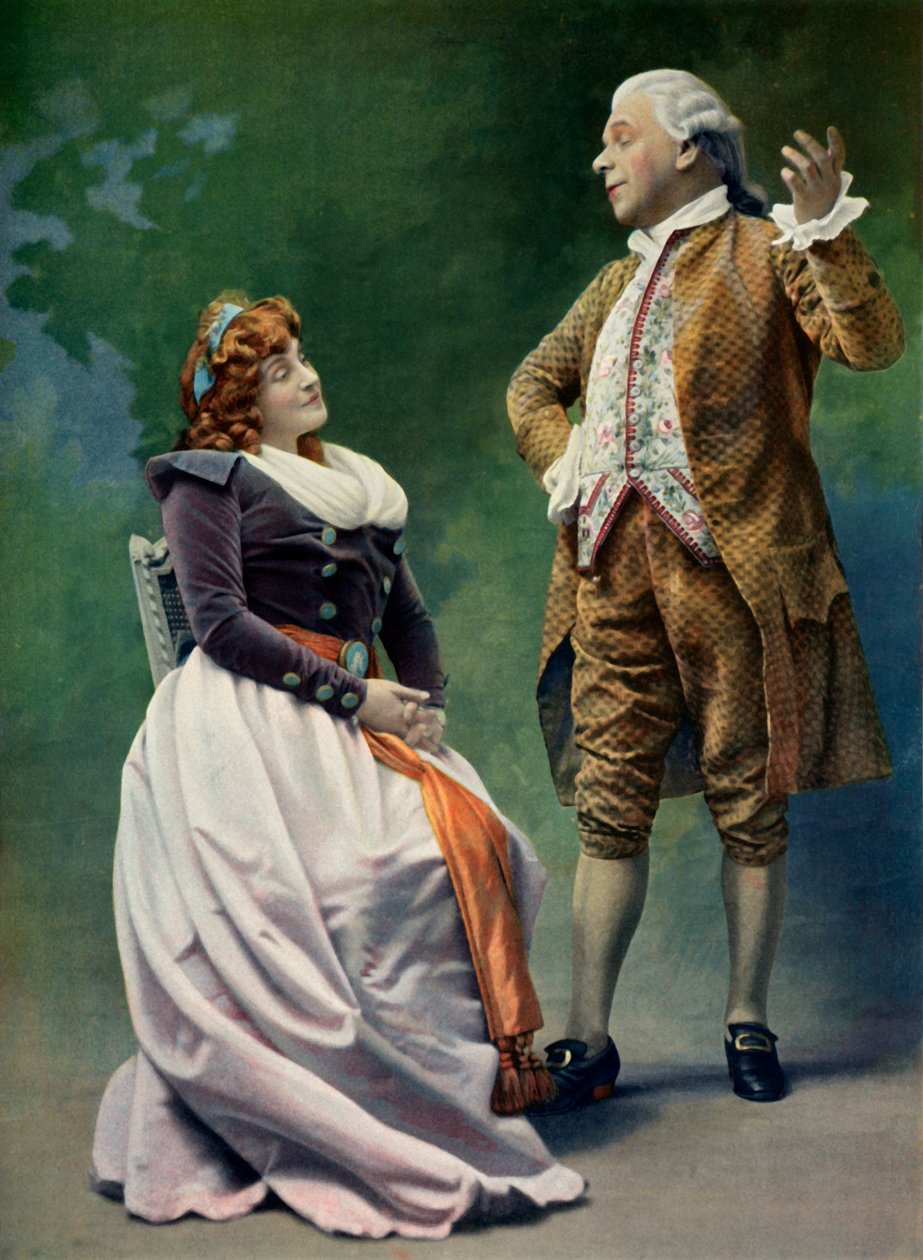 Theatre Municipal De La Gaite - La Montansier - Mme. Rejane. Saint-Phar: M. Coquelin Aine, 1904. alkotó: Unbekannt