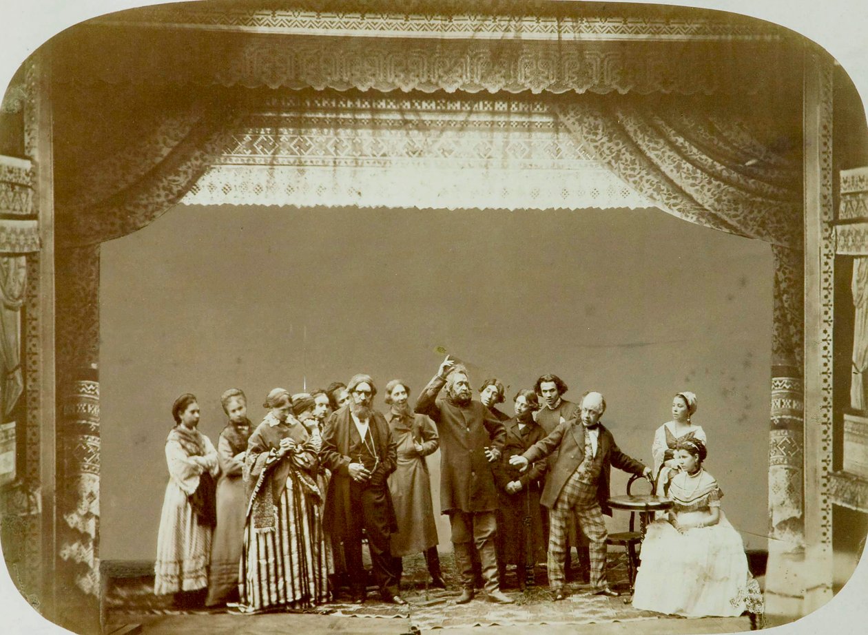 A Népszínház Színházi csoportja, Oroszország, 1892 alkotó: Unbekannt