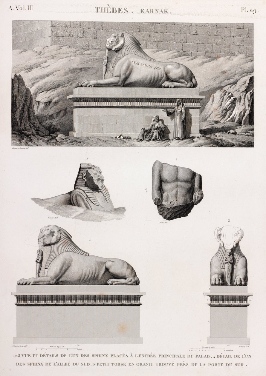 Thebes: Karnak alkotó: Unbekannt