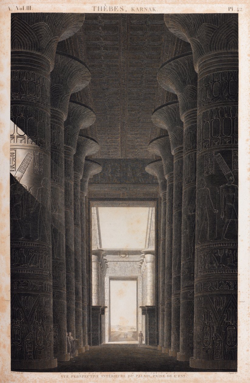 Thebes: Karnak alkotó: Unbekannt