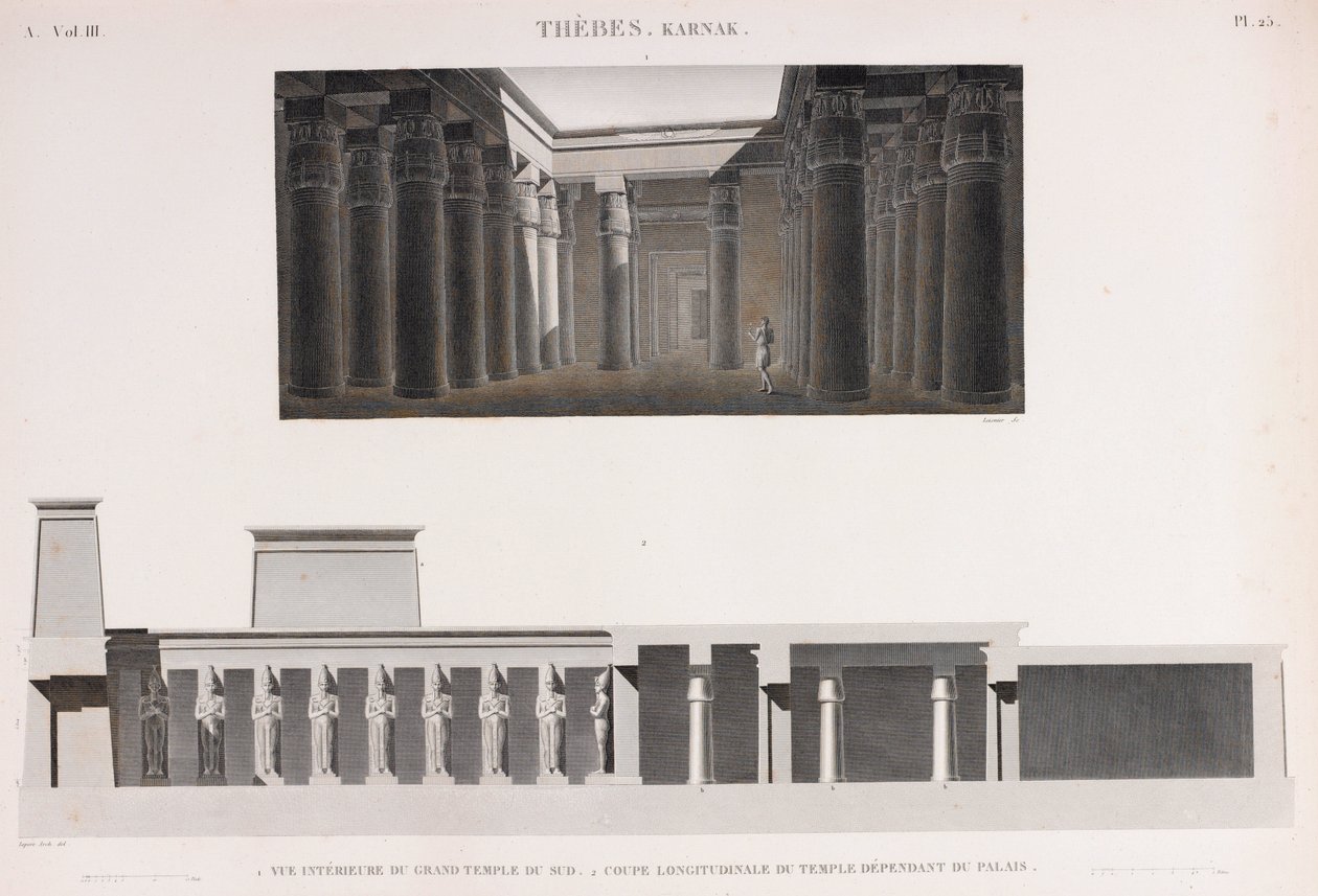 Thebes: Karnak alkotó: Unbekannt